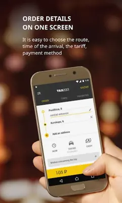 Taxsee taxi order android App screenshot 3